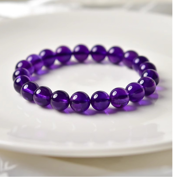 Natural Amethyst Bracelet - Image 6