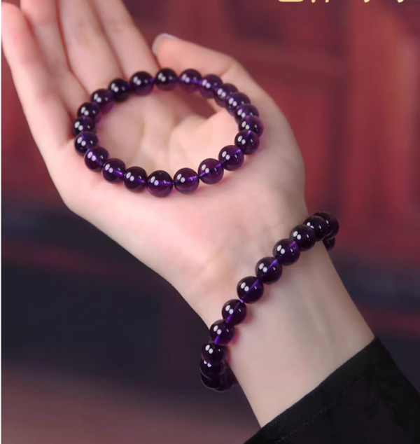 Natural Amethyst Bracelet - Image 5