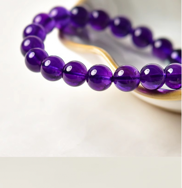 Natural Amethyst Bracelet - Image 4