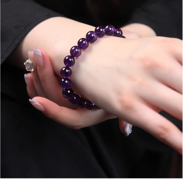 Natural Amethyst Bracelet - Image 3