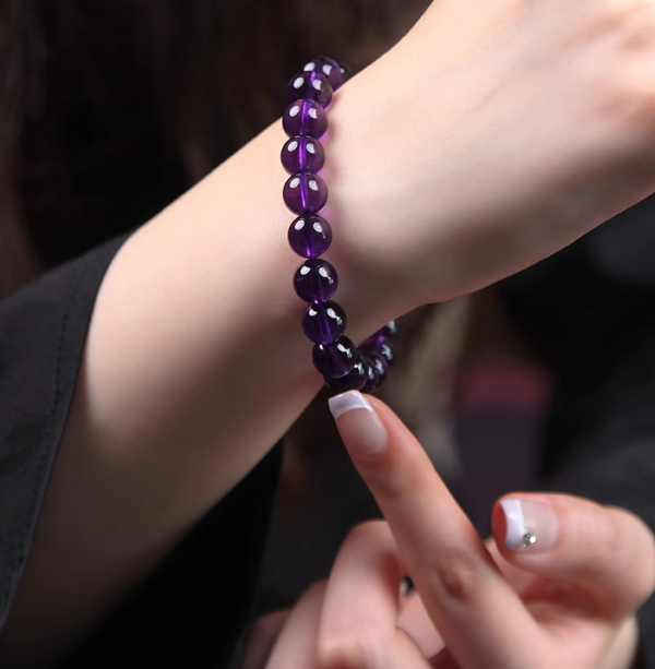 Natural Amethyst Bracelet - Image 2