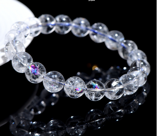 Natural Transparent Crystal Bracelet - Image 2