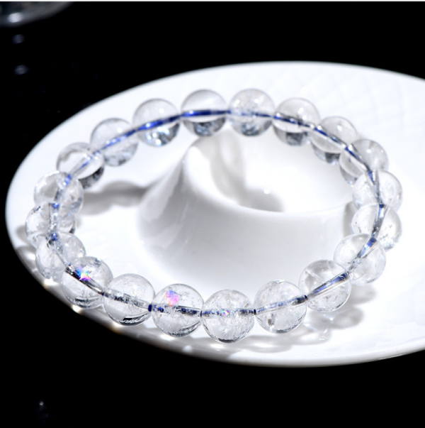 Natural Transparent Crystal Bracelet - Image 3