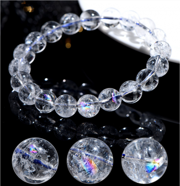 Natural Transparent Crystal Bracelet - Image 5